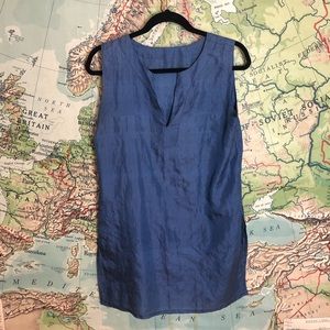 100% Silk Fair Trade Tunic Blouse